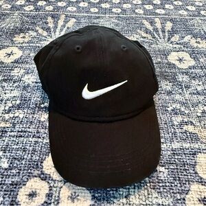 Nike Swoosh Black Hat Toddler